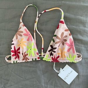 Benoa Rainbow Tiare Sienna Top - Size Small